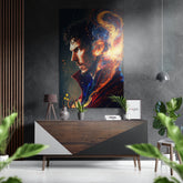 Fight Club Brushed Aluminum Dibond Wall Art.